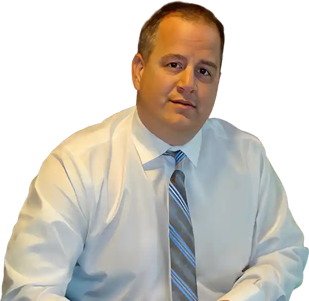 A picture of Timothy Connors Attorney beside the symbol of justice
